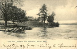 Spot Pond, Middlesex Fells Reservation Postcard