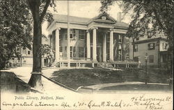 Public Library Postcard