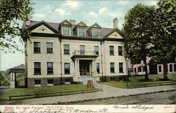 Home for Aged Persons Malden, MA Postcard Postcard