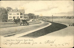 Lynn Shore Boulevard, King's Beach Postcard