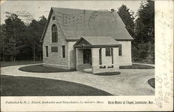 Haws Memorial Chapel Leominster, MA Postcard Postcard