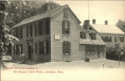 Old Hancock Clark House Postcard