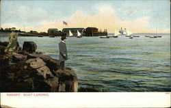 Boat Landing Postcard