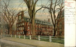 Harvard College - Massachusetts Hall Cambridge, MA Postcard Postcard