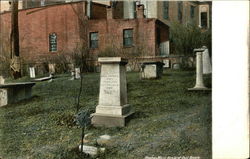 Grave of Paul Revere Postcard