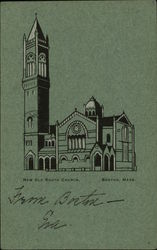 New Old South Church Boston, MA Postcard Postcard