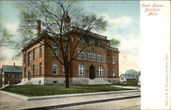 Court House Brockton, MA Postcard Postcard