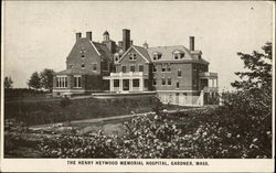 The Henry Heywood Memorial Hospital Postcard