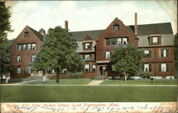 Crocker Hall State Normal School Postcard