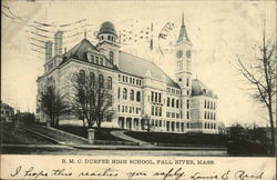 B. M. C. Durfee High School Fall River, MA Postcard Postcard