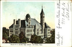 The B. M. C. Durfee High School Postcard