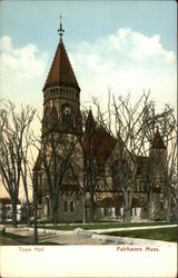 Town Hall Fairhaven, MA Postcard Postcard