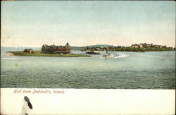 Hull from Paddock's Island Massachusetts Postcard Postcard