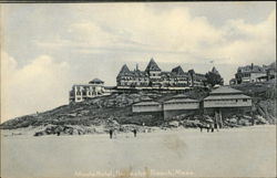 Atlantic Hotel Nantasket Beach, MA Postcard Postcard