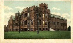 Dwight Memorial, Art Building, Mt. Holyoke College Massachusetts Postcard Postcard