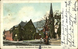 Central Congregational Church Postcard