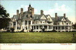 H. H. Roger's Residence Postcard