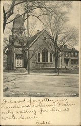 Grace Episcopal Church Everett, MA Postcard Postcard