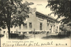 Carnegie Library Postcard