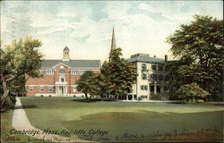 Radcliffe House Cambridge, MA Postcard Postcard