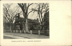 Harvard University - Massachusetts Hall Cambridge, MA Postcard Postcard