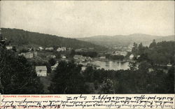 Sunapee Harbor From Quarry Hill New Hampshire Postcard Postcard