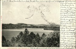 Lake Sunapee and Crotdon Mt Postcard