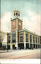 City Hall Manchester, NH Postcard Postcard