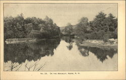 On the Ashuelot River Postcard