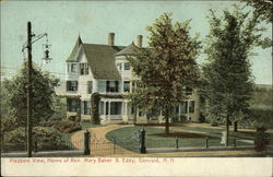 Pleasant View, Home of Rev. Mary Baker G. Eddy Postcard