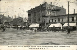 Clifford-Black & Co. Malden Square Massachusetts Postcard Postcard