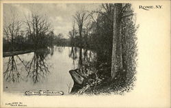 On the Mohawk River Postcard