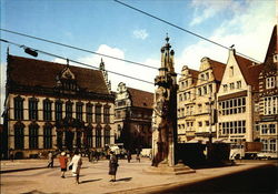 Marktplatz Bremen, Germany Postcard Postcard