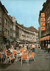 Neustrasse Dinslaken, Germany Postcard Postcard