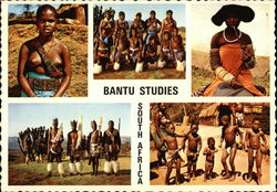 Bantu Studies - South Africa Postcard Postcard