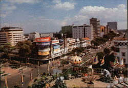 Nguyen Hue Avenue Ho Chi Minh City, Vietnam Southeast Asia Postcard Postcard