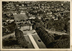 Schwetzingen vom Flugzeug Postcard