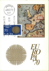 Europa '70 Postcard