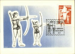 Brazilian Archery Postcard