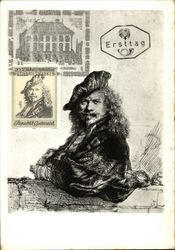 Self Portrait by Rembrandt Postcard