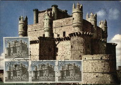 Castillo de Guadamur Toledo, Spain Postcard Postcard