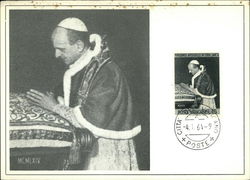 Pope Paul VI Postcard