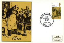 Dickens Centenary Year. Oliver Twist Asking For More Maximum Cards Postcard Postcard