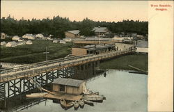 West Seaside Oregon Postcard Postcard