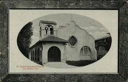 St. Luke's Episcopal Church Los Gatos, CA Postcard Postcard