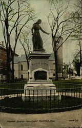 Hannah Duston Monument Postcard