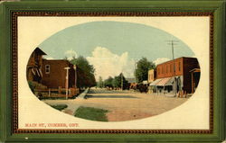 Main Street Comber, ON Canada Ontario Postcard Postcard