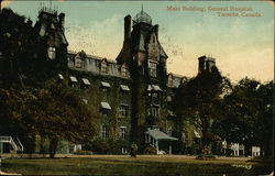 General Hospital - Main Building Postcard