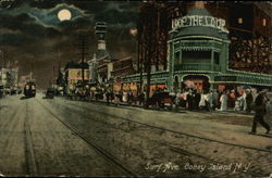 Surf Avenue, Coney Island New York, NY Postcard Postcard