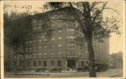 The Lafayette Hotel Postcard